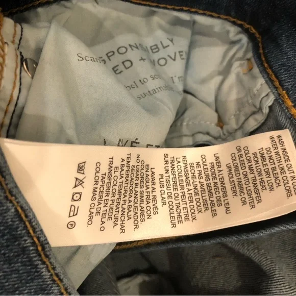 Frame Le Skinny De Jeanne Mid Rise Ankle Jeans size 32 Orlena Dark Wash - Picture 4 of 8